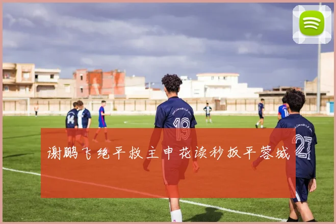 谢鹏飞绝平救主申花读秒扳平蓉城